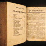 1755 – Kaspar Ulrich German Bible | First Edition | Huge Zurich Printing | Swiss Reformed