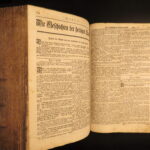 1755 – Kaspar Ulrich German Bible | First Edition | Huge Zurich Printing | Swiss Reformed