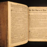 1755 – Kaspar Ulrich German Bible | First Edition | Huge Zurich Printing | Swiss Reformed