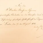1822 – Church of Berlin Agenda | King Frederick William III Signed & Dedicated