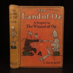 1904 Wizard of Oz 1ed Marvelous Land of Oz Sequel to L. Frank Baum Illustrated