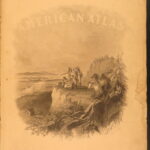 1862 – Johnson’s New Family Atlas | Enormous Hand-Colored Maps | World Maps