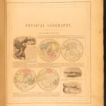 1862 – Johnson’s New Family Atlas | Enormous Hand-Colored Maps | World Maps