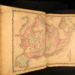 1862 – Johnson’s New Family Atlas | Enormous Hand-Colored Maps | World Maps