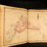 1862 – Johnson’s New Family Atlas | Enormous Hand-Colored Maps | World Maps
