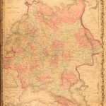 1862 – Johnson’s New Family Atlas | Enormous Hand-Colored Maps | World Maps