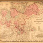 1862 – Johnson’s New Family Atlas | Enormous Hand-Colored Maps | World Maps