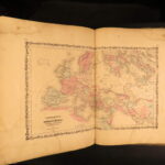 1862 – Johnson’s New Family Atlas | Enormous Hand-Colored Maps | World Maps