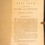 1759 – Iliad & Odyssey – Homer | Famous Alexander Pope English – 8v Set