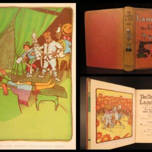 1904 Wizard of Oz 1ed Marvelous Land of Oz Sequel to L. Frank Baum Illustrated
