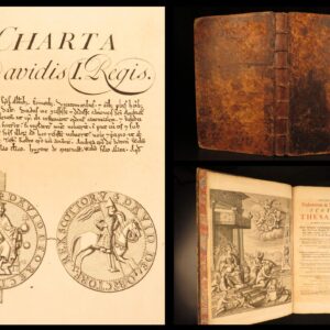 1739 – Famous Scottish Thesaurus | Enormous First Edition, Illustrated Coins & Charters