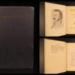 1920 – Relativity – Albert Einstein | First Edition – Foundation of Physics
