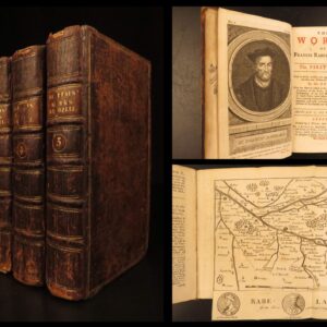1737 – Works of Francis Rabelais | Illustrated 5v Set – Gargantua and Pantagruel