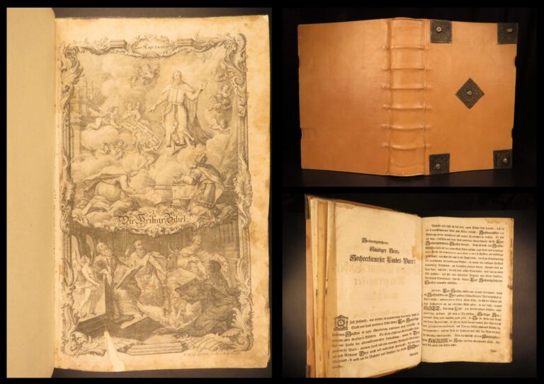 Image of 1755 – Kaspar Ulrich German Bible | First Edition | Huge Zurich Printing | Swiss Reformed