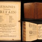 1657 – Britannia – William Camden | Medieval History & Poetry, Remaines