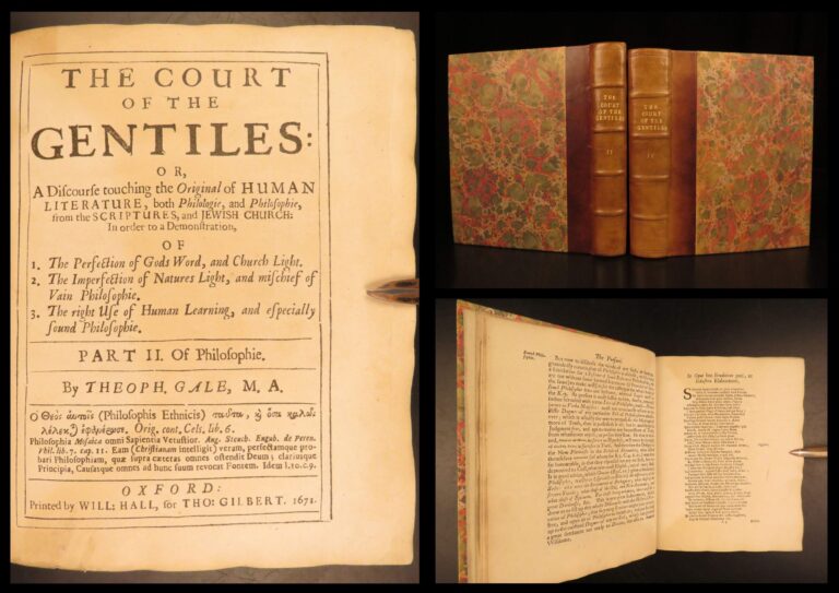 Image of 1671 – Court of the Gentiles – Theophilus Gale | Hebrew Philosophy & Theology
