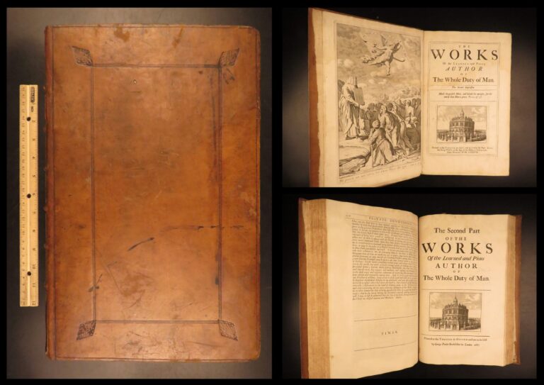 Image of 1687 – Whole Duty of Man – Allestree | Anglican, Restoration Devotional | Folio