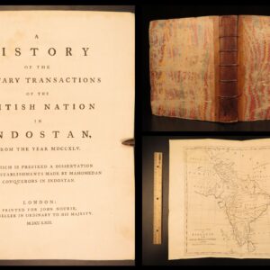 1763 – British Military in India – Orme | Indostan, British East India Company