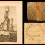 1798 – Voyage Round the World – La Perouse | Folding Map + Vancouver Voyages