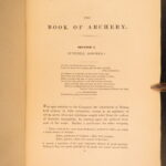 1840 – Book of Archery – Hansard | Bows & Arrows History – Robin Hood, Odyssey