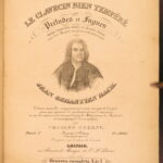 1850 – The Well-Tempered Clavier – Bach | Early Carl Czerny Edition, Piano Score