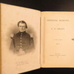 1885 General Ulysses S. Grant 1ed Civil War Memoirs of Union Illustrated MAPS 2v