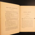 1885 General Ulysses S. Grant 1ed Civil War Memoirs of Union Illustrated MAPS 2v