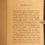 1857 – Masonic Textbook – Jeremy Cross | Illustrated Freemasonry, Rites & Music