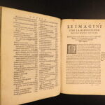 1587 – Images of the gods – Cartari | Famous Illustrated Mythology gods Survey