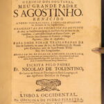 1729 – Fenix de Africa – Tolentino | Survey on St Augustine Relics, Portuguese