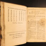 1760 – Samuel Johnson English Dictionary | Early 2nd Edition, Knapton