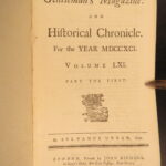 1791 – Gentleman’s Magazine | American Indian Wars – Gentoo Torture – Slave Trade