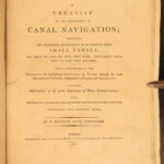 1796 – Canal Navigation – Robert Fulton | First Edition, Ships & Bridge Construction