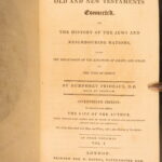 1815 – Old & New Testament Connected – Prideaux | Holy Land Maps, Jewish History