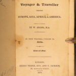 1828 – The Modern Voyager | Europe, Asia, Africa & America, Indians – 3v