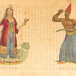 1828 – The Modern Voyager | Europe, Asia, Africa & America, Indians – 3v