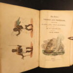 1828 – The Modern Voyager | Europe, Asia, Africa & America, Indians – 3v
