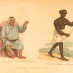 1828 – The Modern Voyager | Europe, Asia, Africa & America, Indians – 3v