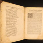1532 – Works of Virgil – Robert Estienne | Famous Printing & Servius Commentary