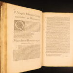 1532 – Works of Virgil – Robert Estienne | Famous Printing & Servius Commentary