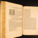 1532 – Works of Virgil – Robert Estienne | Famous Printing & Servius Commentary