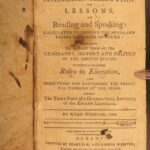 1802 – American Lessons in Reading – Webster | Famous English Reader