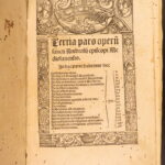 1516 – Works of Ambrose, Bishop of Milan | Post-Incunable, Koberger Printed