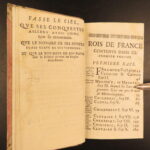 1677 – History of France – Mezeray | Portraits of Kings of France, 6v Set
