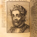 1677 – History of France – Mezeray | Portraits of Kings of France, 6v Set