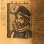 1677 – History of France – Mezeray | Portraits of Kings of France, 6v Set