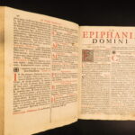 1724 – Missale Romanum – Catholic Church | Full Leather Folio, Music Chant