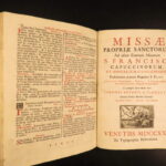 1724 – Missale Romanum – Catholic Church | Full Leather Folio, Music Chant