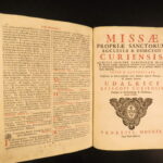 1724 – Missale Romanum – Catholic Church | Full Leather Folio, Music Chant