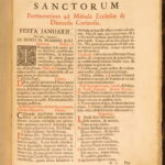 1724 – Missale Romanum – Catholic Church | Full Leather Folio, Music Chant